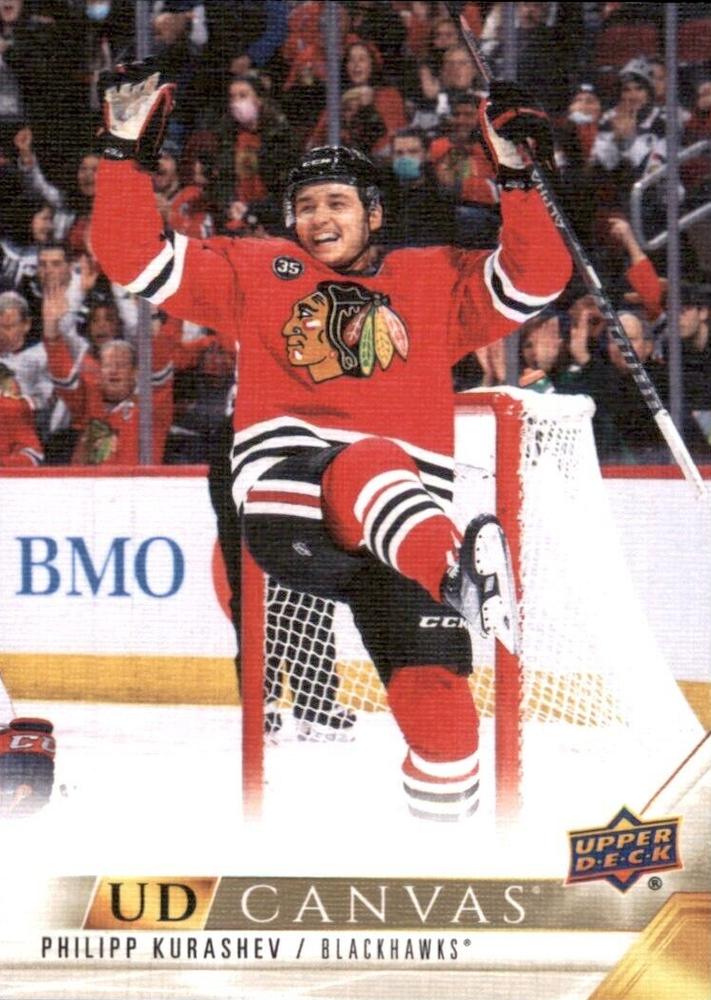 #C138 Philipp Kurashev - Chicago Blackhawks - 2022-23 Upper Deck - UD Canvas Hockey