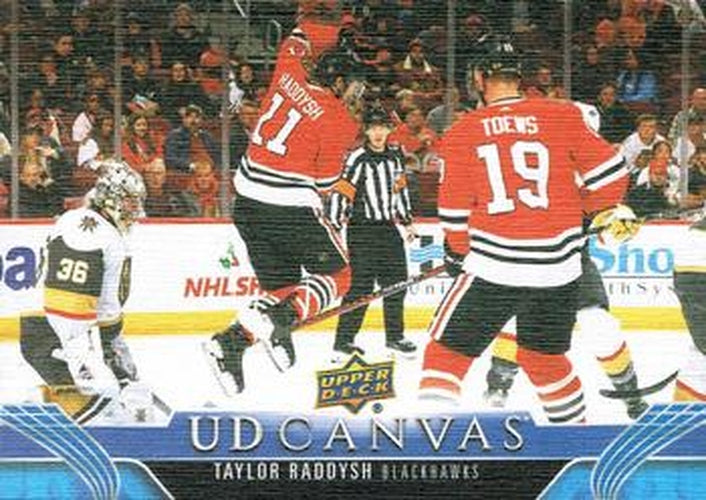 #C139 Taylor Raddysh - Chicago Blackhawks - 2023-24 Upper Deck - UD Canvas Hockey