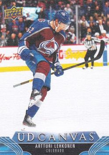 #C140 Artturi Lehkonen - Colorado Avalanche - 2023-24 Upper Deck - UD Canvas Hockey