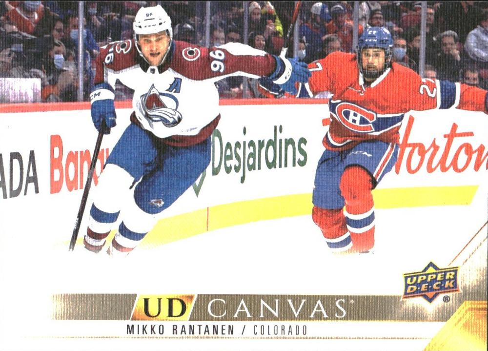 #C140 Mikko Rantanen - Colorado Avalanche - 2022-23 Upper Deck - UD Canvas Hockey