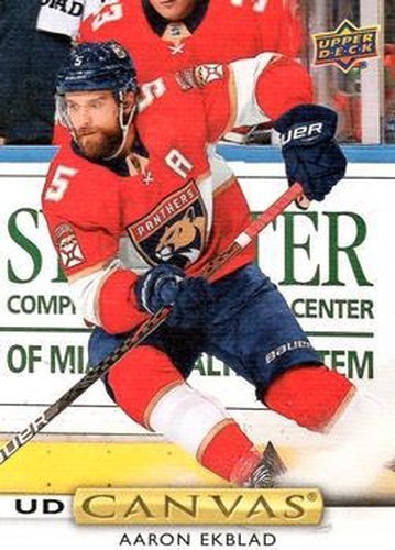 #C141 Aaron Ekblad - Florida Panthers - 2019-20 Upper Deck - UD Canvas Hockey