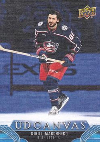#C145 Kirill Marchenko - Columbus Blue Jackets - 2023-24 Upper Deck - UD Canvas Hockey