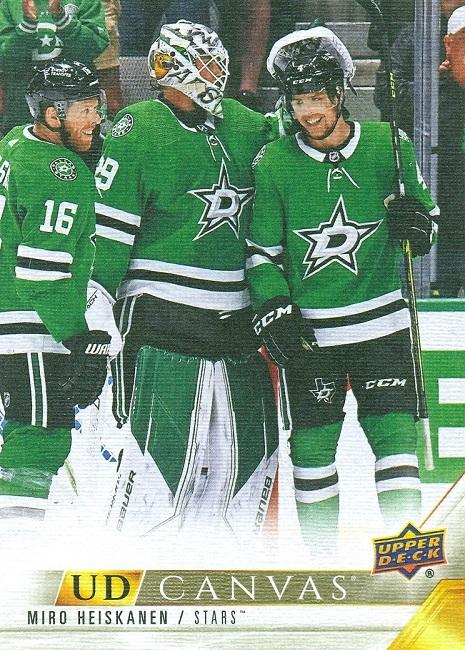 #C145 Miro Heiskanen - Dallas Stars - 2022-23 Upper Deck - UD Canvas Hockey