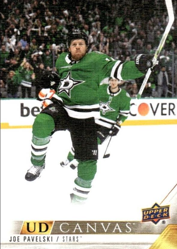 #C146 Joe Pavelski - Dallas Stars - 2022-23 Upper Deck - UD Canvas Hockey