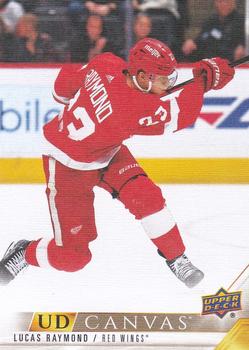 #C149 Lucas Raymond - Detroit Red Wings - 2022-23 Upper Deck - UD Canvas Hockey
