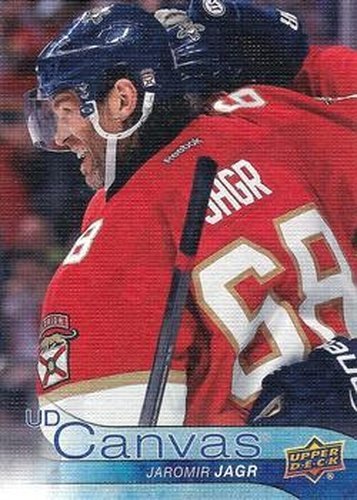#C151 Jaromir Jagr - Florida Panthers - 2016-17 Upper Deck - UD Canvas Hockey