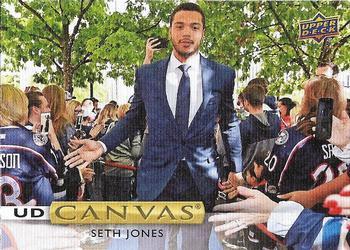 #C151 Seth Jones - Columbus Blue Jackets - 2019-20 Upper Deck - UD Canvas Hockey