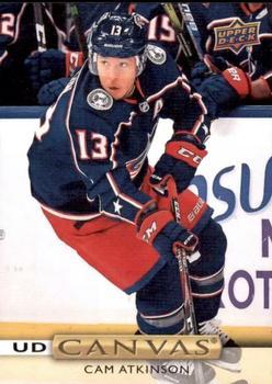 #C152 Cam Atkinson - Columbus Blue Jackets - 2019-20 Upper Deck - UD Canvas Hockey