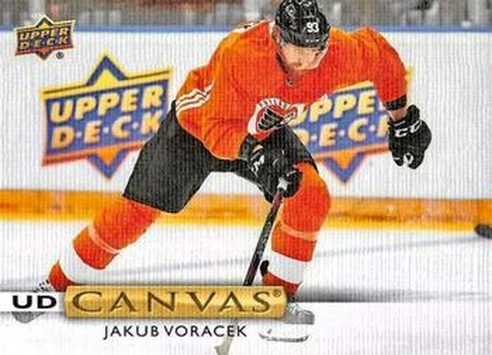 #C154 Jakub Voracek - Philadelphia Flyers - 2019-20 Upper Deck - UD Canvas Hockey