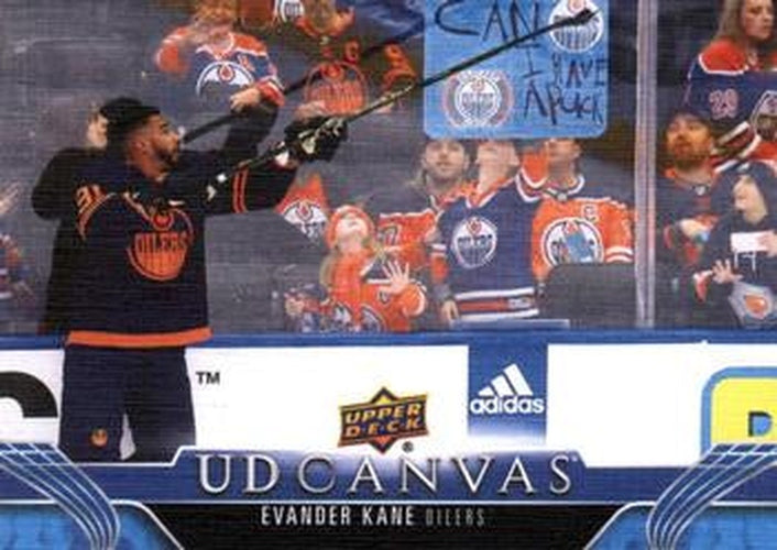 #C155 Evander Kane - Edmonton Oilers - 2023-24 Upper Deck - UD Canvas Hockey
