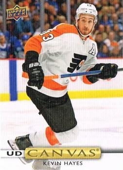 #C155 Kevin Hayes - Philadelphia Flyers - 2019-20 Upper Deck - UD Canvas Hockey
