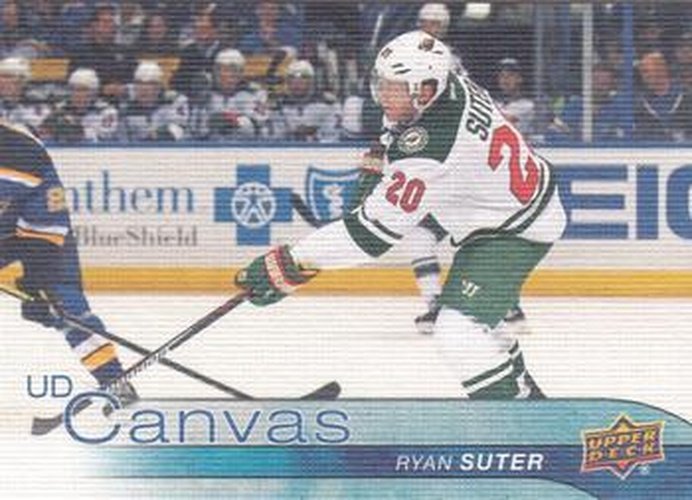 #C157 Ryan Suter - Minnesota Wild - 2016-17 Upper Deck - UD Canvas Hockey