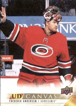 #C15 Frederik Andersen - Carolina Hurricanes - 2022-23 Upper Deck - UD Canvas Hockey