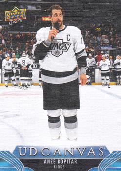 #C160 Anze Kopitar - Los Angeles Kings - 2023-24 Upper Deck - UD Canvas Hockey