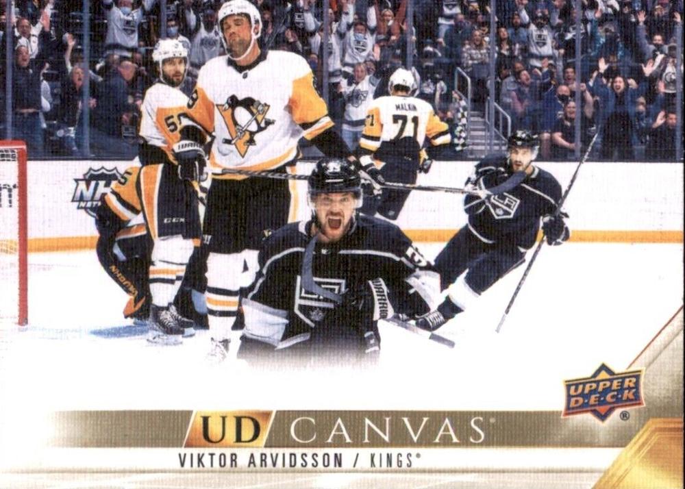 #C160 Viktor Arvidsson - Los Angeles Kings - 2022-23 Upper Deck - UD Canvas Hockey
