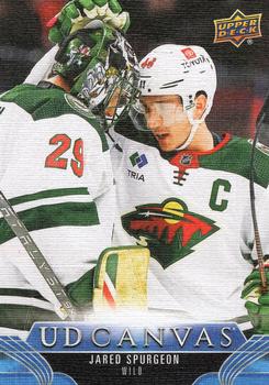 #C163 Jared Spurgeon - Minnesota Wild - 2023-24 Upper Deck - UD Canvas Hockey