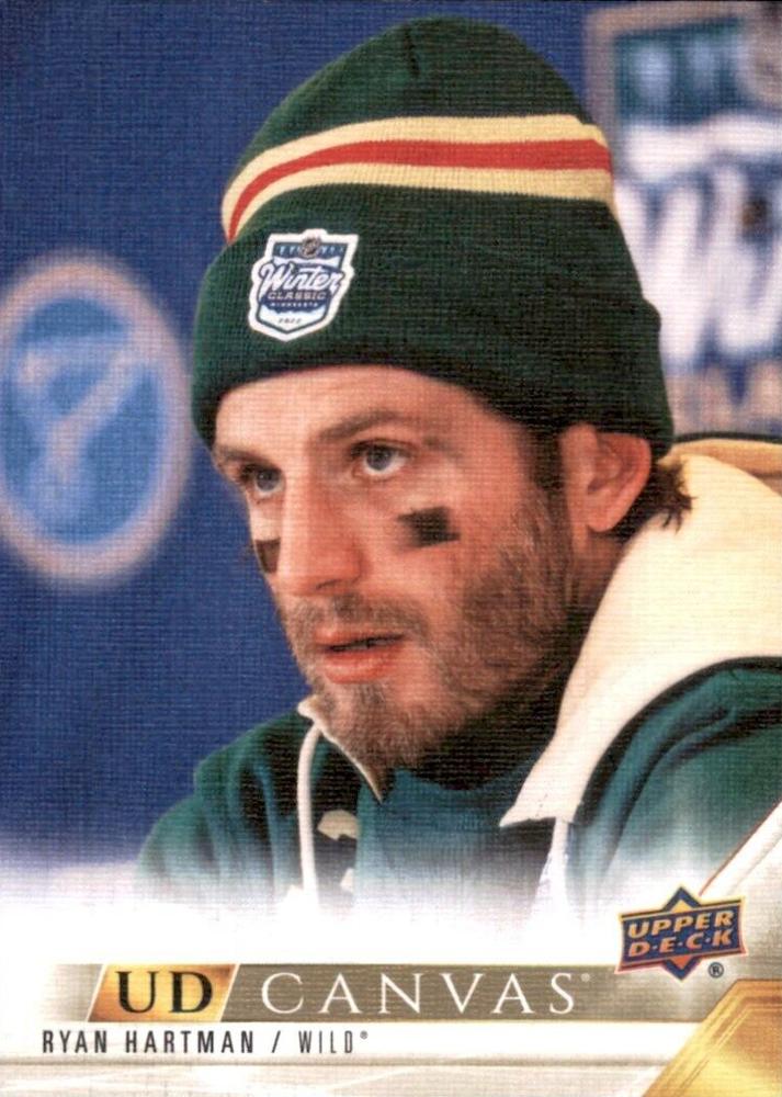 #C163 Ryan Hartman - Minnesota Wild - 2022-23 Upper Deck - UD Canvas Hockey