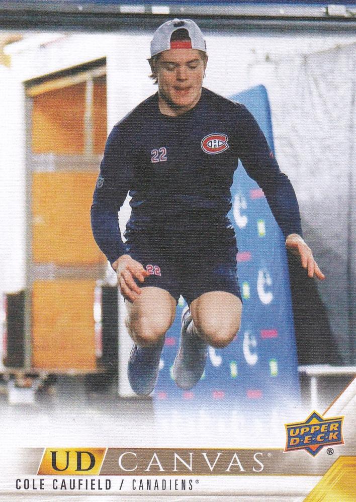 #C166 Cole Caufield - Montreal Canadiens - 2022-23 Upper Deck - UD Canvas Hockey