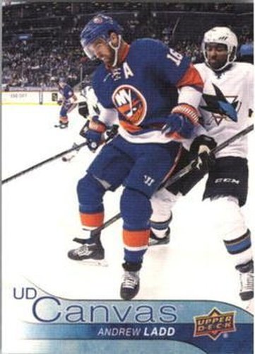 #C172 Andrew Ladd - New York Islanders - 2016-17 Upper Deck - UD Canvas Hockey
