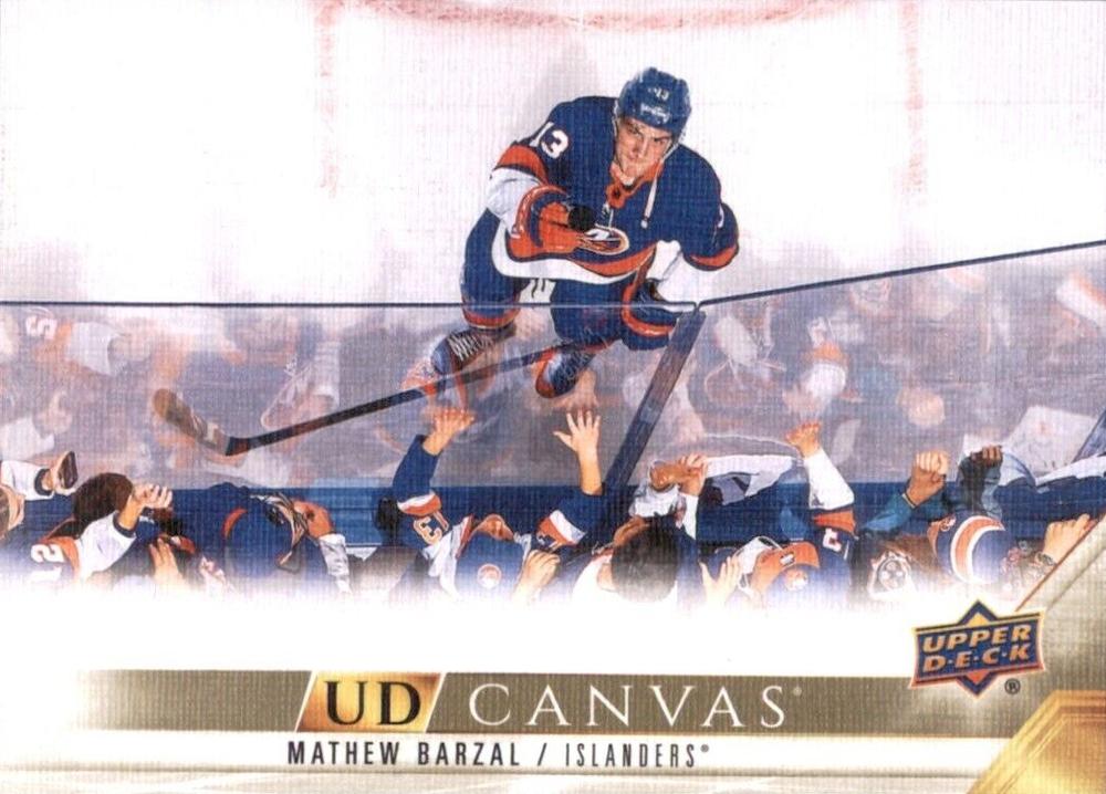 #C174 Mathew Barzal - New York Islanders - 2022-23 Upper Deck - UD Canvas Hockey
