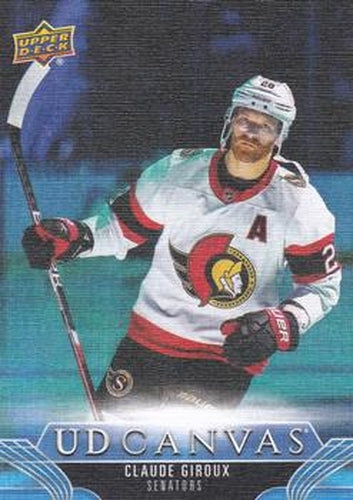 #C177 Claude Giroux - Ottawa Senators - 2023-24 Upper Deck - UD Canvas Hockey