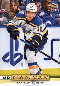 #C177 Brayden Schenn - St. Louis Blues - 2019-20 Upper Deck - UD Canvas Hockey
