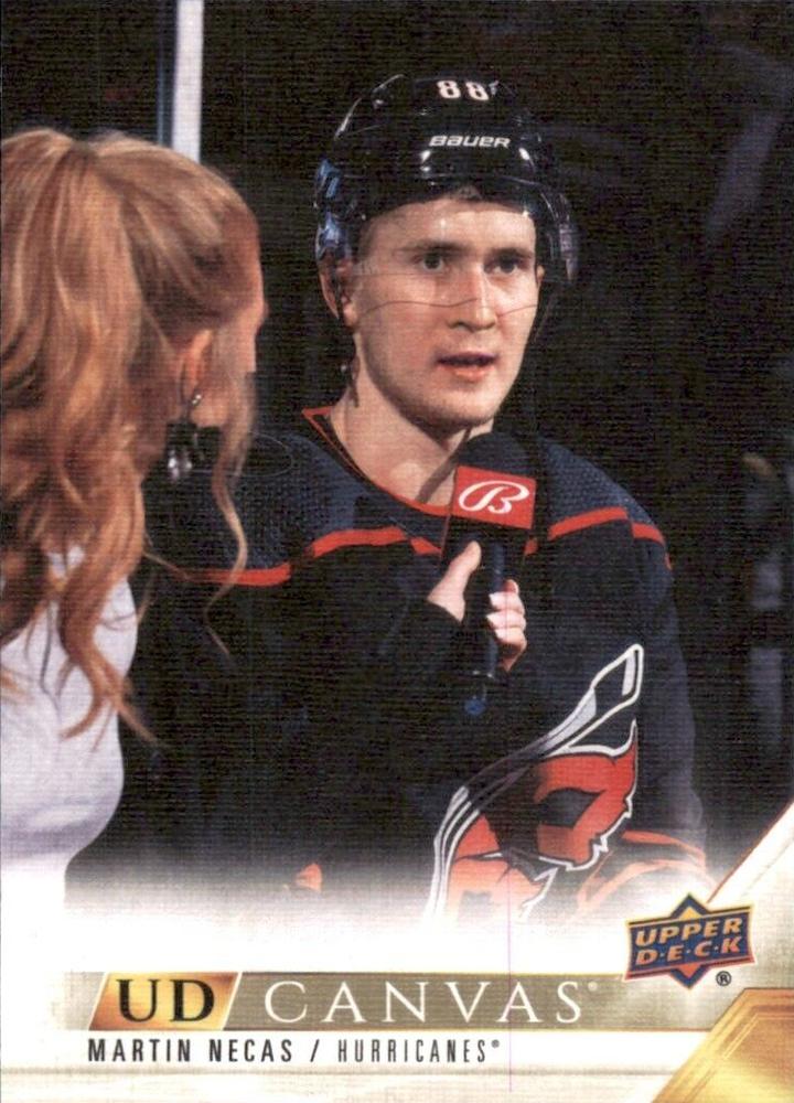 #C17 Martin Necas - Carolina Hurricanes - 2022-23 Upper Deck - UD Canvas Hockey