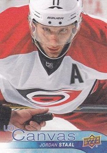 #C18 Jordan Staal - Carolina Hurricanes - 2016-17 Upper Deck - UD Canvas Hockey