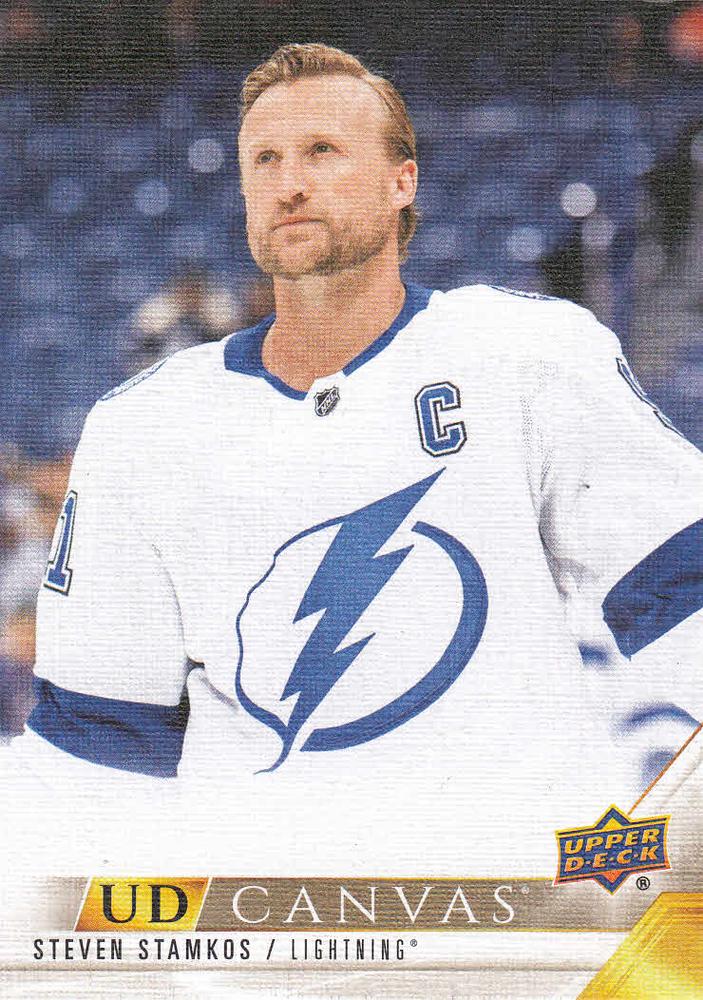 #C196 Steven Stamkos - Tampa Bay Lightning - 2022-23 Upper Deck - UD Canvas Hockey