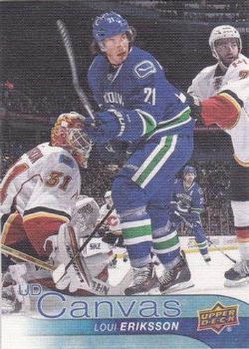 #C199 Loui Eriksson - Vancouver Canucks - 2016-17 Upper Deck - UD Canvas Hockey