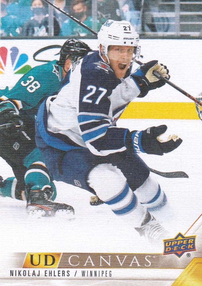 #C208 Nikolaj Ehlers - Winnipeg Jets - 2022-23 Upper Deck - UD Canvas Hockey