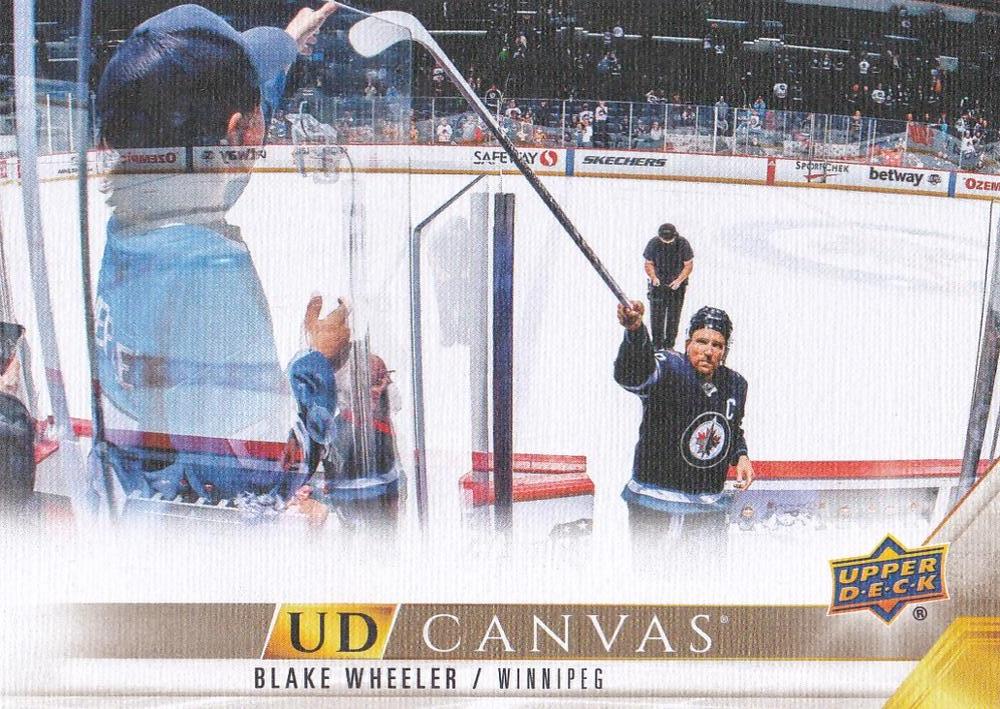 #C209 Blake Wheeler - Winnipeg Jets - 2022-23 Upper Deck - UD Canvas Hockey