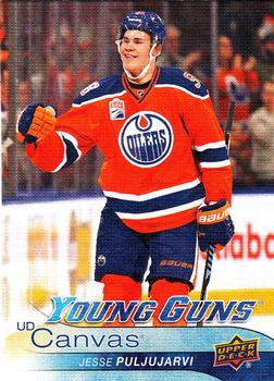 #C212 Jesse Puljujarvi - Edmonton Oilers - 2016-17 Upper Deck - UD Canvas Hockey