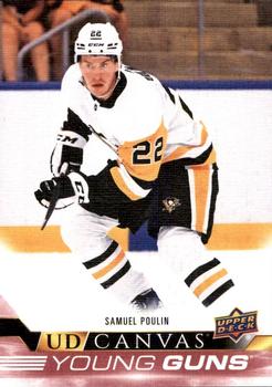 #C213 Samuel Poulin - Pittsburgh Penguins - 2022-23 Upper Deck - UD Canvas Hockey