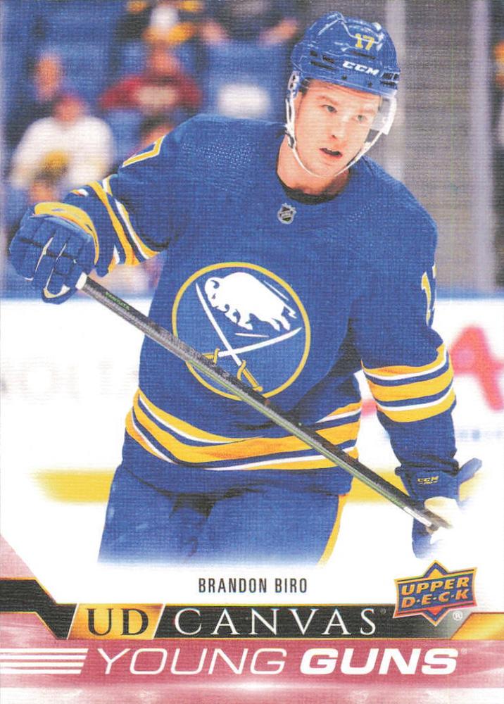#C215 Brandon Biro - Buffalo Sabres - 2022-23 Upper Deck - UD Canvas Hockey