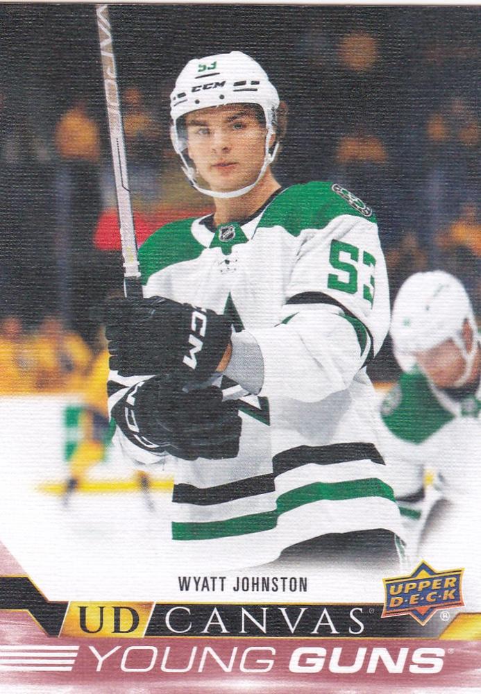 #C218 Wyatt Johnston - Dallas Stars - 2022-23 Upper Deck - UD Canvas Hockey