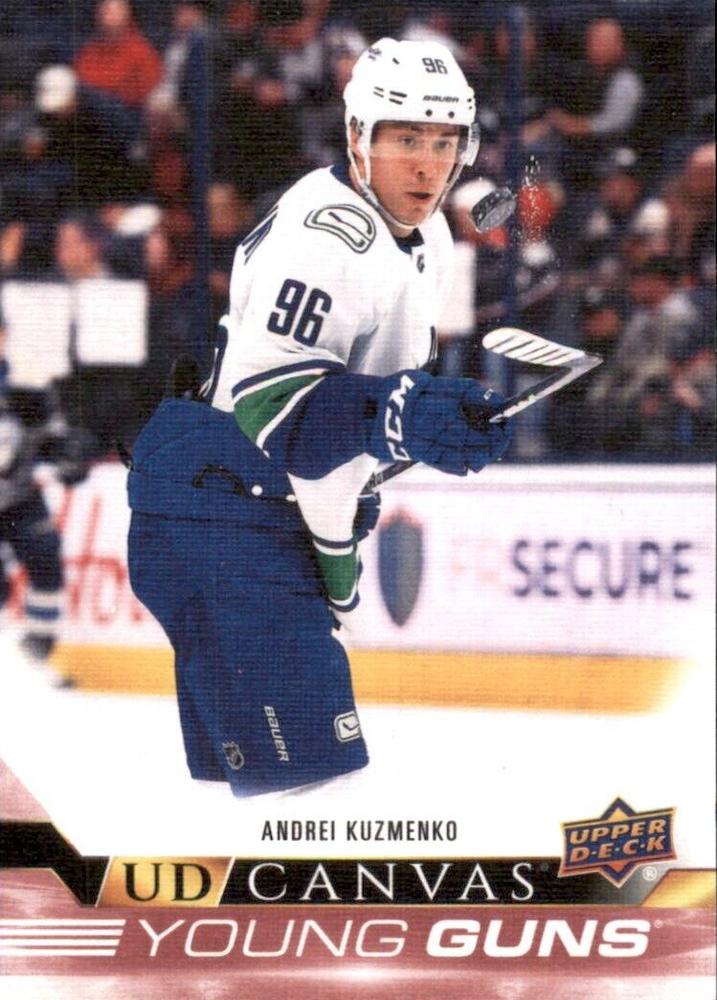 #C222 Andrei Kuzmenko - Vancouver Canucks - 2022-23 Upper Deck - UD Canvas Hockey