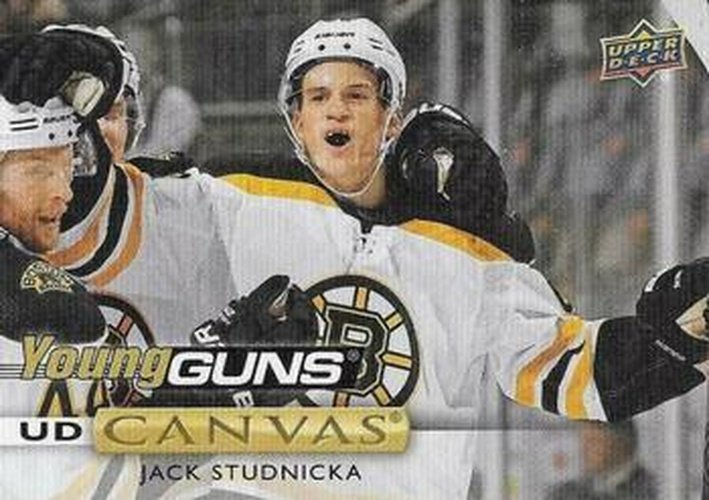 #C224 Jack Studnicka - Boston Bruins - 2019-20 Upper Deck - UD Canvas Hockey