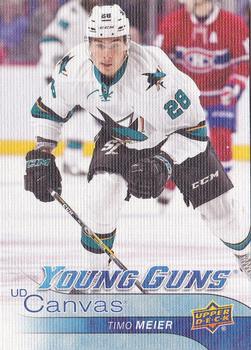 #C225 Timo Meier - San Jose Sharks - 2016-17 Upper Deck - UD Canvas Hockey