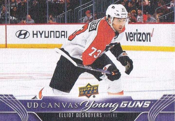 #C227 Elliot Desnoyers - Philadelphia Flyers - 2023-24 Upper Deck - UD Canvas Hockey