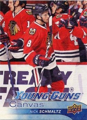 #C229 Nick Schmaltz - Chicago Blackhawks - 2016-17 Upper Deck - UD Canvas Hockey