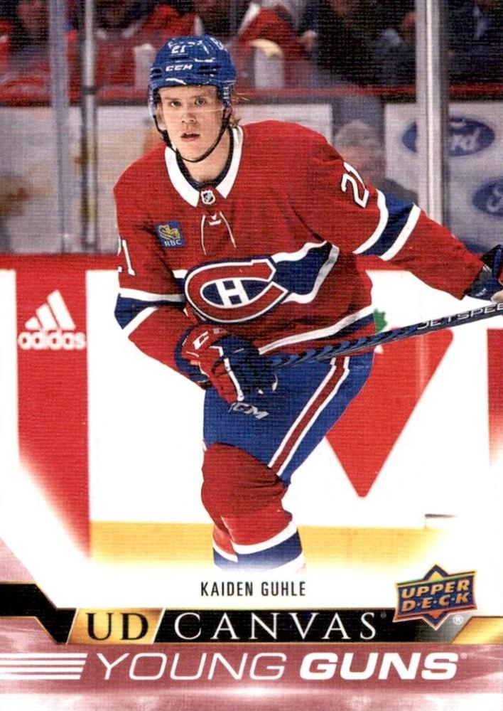 #C232 Kaiden Guhle - Montreal Canadiens - 2022-23 Upper Deck - UD Canvas Hockey