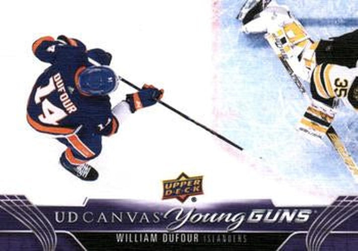 #C233 William Dufour - New York Islanders - 2023-24 Upper Deck - UD Canvas Hockey