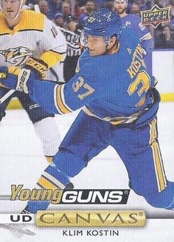 #C233 Klim Kostin - St. Louis Blues - 2019-20 Upper Deck - UD Canvas Hockey