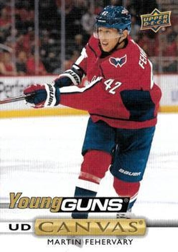 #C235 Martin Fehervary - Washington Capitals - 2019-20 Upper Deck - UD Canvas Hockey