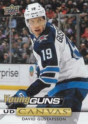 #C236 David Gustafsson - Winnipeg Jets - 2019-20 Upper Deck - UD Canvas Hockey