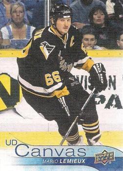#C243 Mario Lemieux - Pittsburgh Penguins - 2016-17 Upper Deck - UD Canvas Hockey