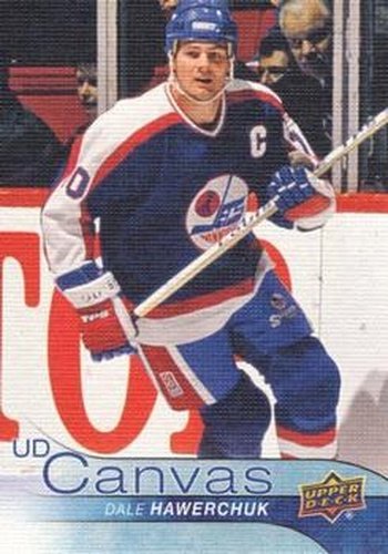 #C244 Dale Hawerchuk - Winnipeg Jets - 2016-17 Upper Deck - UD Canvas Hockey