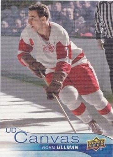 #C246 Norm Ullman - Detroit Red Wings - 2016-17 Upper Deck - UD Canvas Hockey