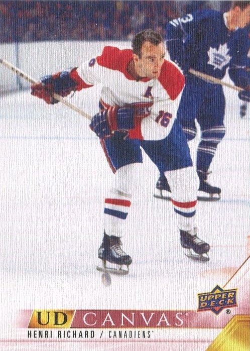 #C247 Henri Richard - Montreal Canadiens - 2022-23 Upper Deck - UD Canvas Hockey